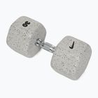 Gumizott kézi súlyzó Nike Strength Grind Dumbbell 30 kg wolf grey