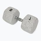 Gumizott kézi súlyzó Nike Strength Grind Dumbbell 35 kg wolf grey