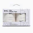 Kohéziós rugalmas kötés Nike Strenght Athletic Tape white/grey