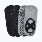 Zokni Gaiam Grippy Yoga 2 pack grey/black