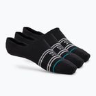 Stance Basic No Show zokni 3 pár fekete