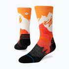Stance Out Of Range Light Wool Crew narancssárga zokni