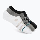 Stance Vital No Show zokni 3 pár multicolor