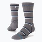 Zokni Stance Multistripe Run Ribbed Crew dark grey