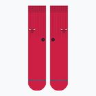 Zokni Stance Bulls Badged Crew red