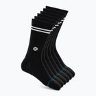 Zokni Stance Core Crew 6 pairs black