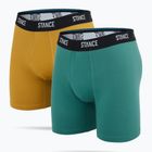 Boxeralsó Stance Minted Brief 2 multicolor pairs