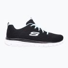 SKECHERS Graceful Get Connected női edzőcipő fekete/türkiz színben