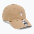 47 Márka MLB New York Yankees Base Runner sapka CLEAN UP khaki
