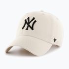 47 Márka MLB New York Yankees CLEAN UP természetes baseball sapka