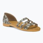 Crocs Tulum Open Flat mushroom/stucco női szandál