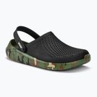Papucs Crocs LiteRide Printed Camo Clog black/multi