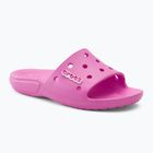 Crocs Classic Crocs Slide szandál flip flop taffy rózsaszínű