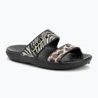 Crocs Classic Animal Remix Slide fekete/multi flip-flopok