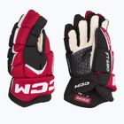 hokikesztyű CCM JetSpeed FT680 SR black/red/white
