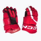 Gyerek jégkorongkesztyű CCM Next YTH red/white