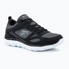 SKECHERS Summits South Rim fekete/fehér férfi edzőcipő