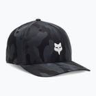 Férfi Fox Racing Fox Head Camo Tech Flexfit fekete terepmintás baseball sapka