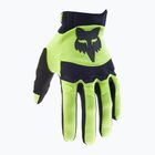 Férfi kerékpáros kesztyű Fox Racing Dirtpaw fluoreszkáló sárga