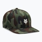 Férfi Fox Racing Fox Head Camo Tech Flexfit zöld terepszínű baseball sapka