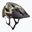 Kerékpáros sisak Fox Racing Speedframe Camo green camo