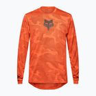 Férfi kerékpáros hosszú ujjú Fox Racing Ranger Tru Dri vérnarancs
