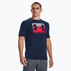Férfi Under Armour Boxed Sportstyle edzőpóló tengerészkék 1329581-408