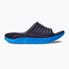 Hoka Ora Recovery Slide ébenfa/dresdenkék férfi flip-flopok