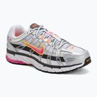 Női cipők Nike P-6000 white/metallic platinum/laser fuchsia