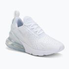Nike Air Max 270 gyerekcipő White/Metallic Silver/White