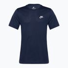 Férfi póló Nike Sportswear Club black midnight navy/white