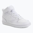 Gyermekcipő Nike Court Borough Mid 2 white/white/white