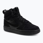 Gyerek cipők Nike Court Borough Mid 2 black/black/black