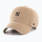 47 Márka MLB New York Yankees Base Runner sapka CLEAN UP khaki