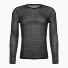 Férfi termoaktív pulóver Smartwool Intraknit Merino 200 Crew fekete/fehér