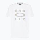 Férfi Oakley Bark Ellipse Tee fehér