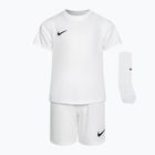Nike Dri-FIT Park Little Kids labdarúgó szett fehér/fehér/fekete