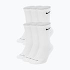 Férfi zoknik Nike Everyday Plus Cushioned Crew 6 pár white/black