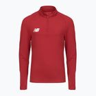 Gyermek labdarúgó pulóver New Balance Training 1/4 Zip kötött bordó NBEJT9035