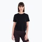 Női túrapóló icebreaker Merino 150 Tech Lite III SS Crop Tee black
