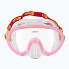 Gyerek snorkeling maszk Mares Jelly pink/yellow/clear