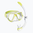 Snorkeling szett Mares Combo Wahoo Neon yellow/white/clear 411779BB