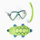 Gyermek snorkeling szett Mares Combo Zoo green