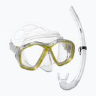 Snorkelingfelszerelés Mares Tapu yellow reflex/clear