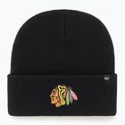 Téli sapka 47 Brand NHL Chicago Blackhawks Haymaker black