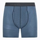 Patagonia férfi Essential Boxer Briefs 6" fathom csíkos/új tengerészgyalogság