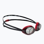 TYR Vecta Racing füst/piros/fekete úszószemüveg