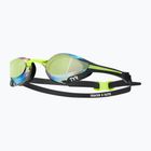 TYR Tracer-X Elite Racing tükrös fekete/lime úszószemüveg