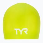 Úszósapka TYR Long Hair Wrinkle Free Silicone limelight