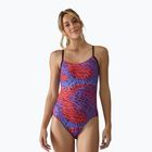 Női egyrészes fürdőruha Tyr Cutoutfit Hodori orange/purple